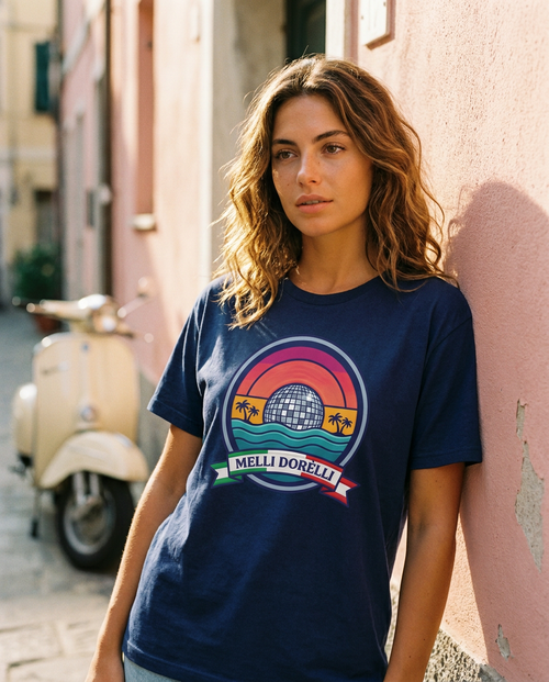 Melli Dorèlli – Disco Ball Patch Tee