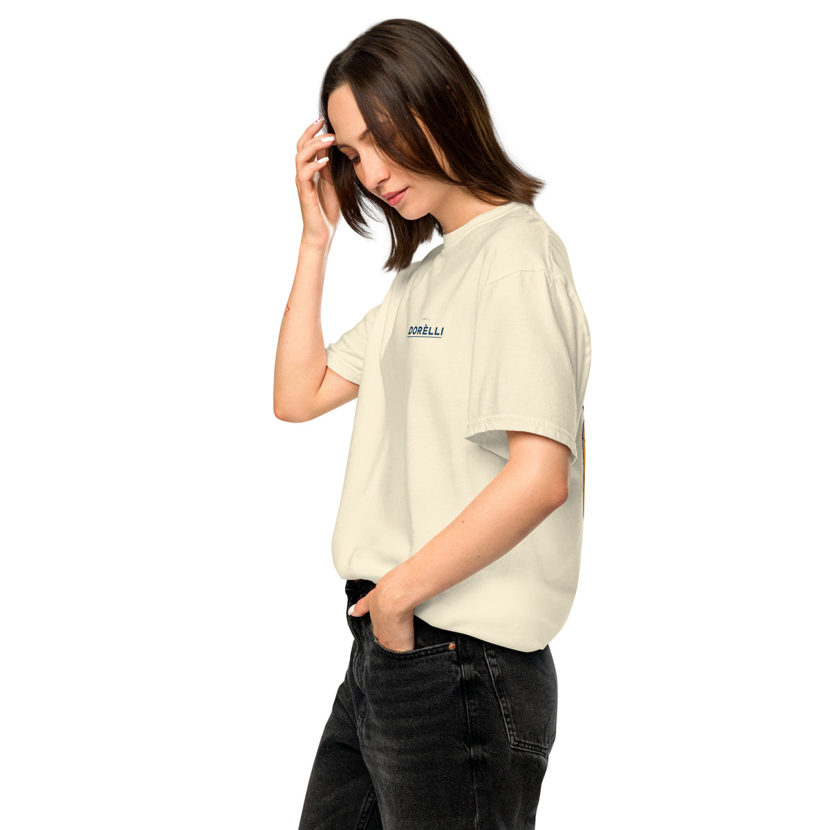 Melli Dorèlli – Rat in the Kitchen Tee — Heavyweight — Ivory