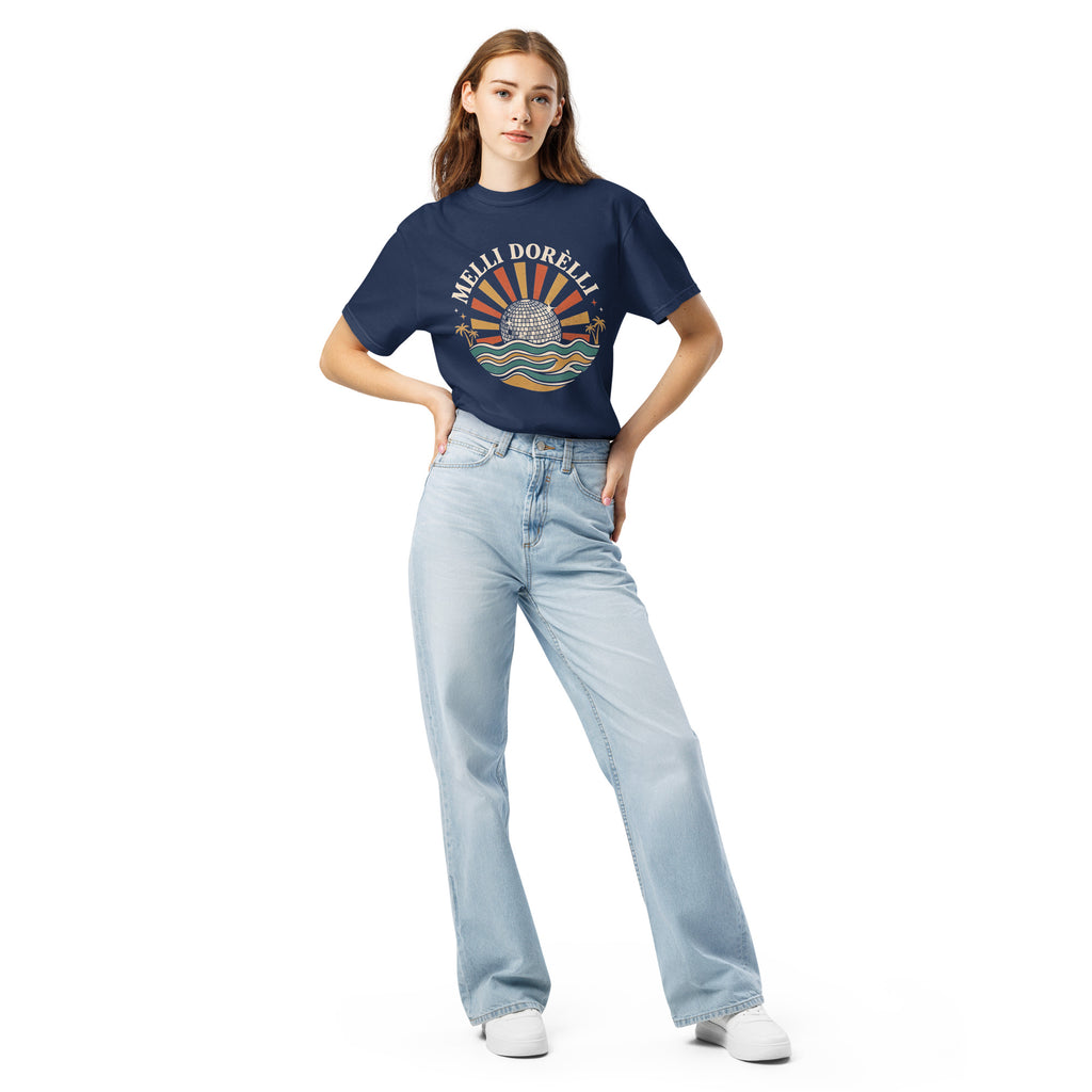 Melli Dorèlli – Riviera Embleem Tee — True Navy
